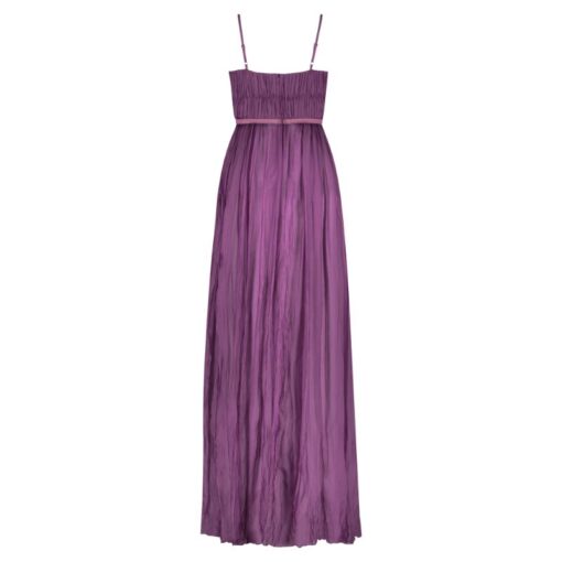 ROMANTIC SILK INDO WESTERN EVENING GOWN - Image 3