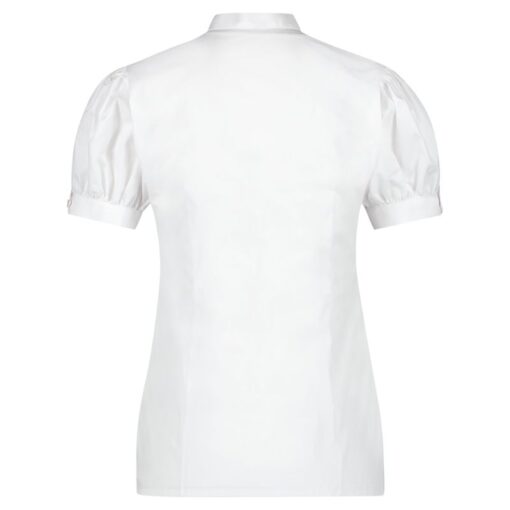 WHITE COTTON POPLIN SHIRT - Image 4