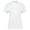 WHITE COTTON POPLIN SHIRT