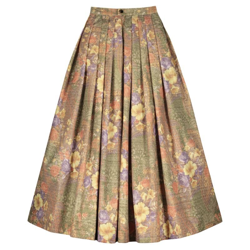 Ethereal Floral Evening Skirt ǀ Monique Singh