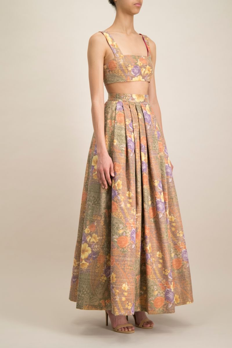 Ethereal Floral Evening Skirt ǀ Monique Singh Ethereal Floral Evening Skirt ǀ Monique Singh