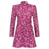 The floral draped midi dress form Monique Singh