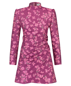 The floral draped midi dress form Monique Singh