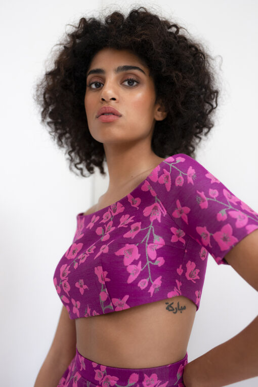 FLORAL CHOLI TOP - Image 2