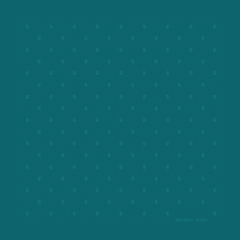 SILK MONOGRAM SHAWL - Image 3