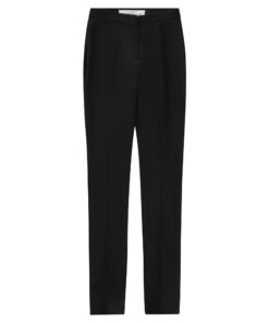 BLACK GABARDINE PANTS