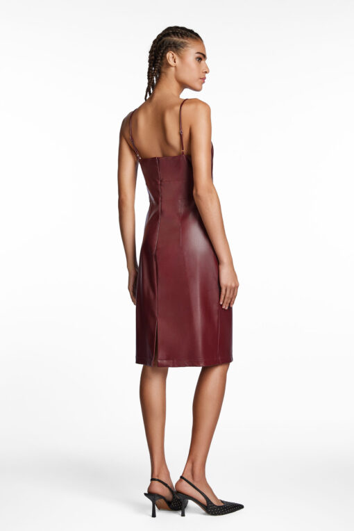 CHOCOLATE BROWN DRESS - Image 3