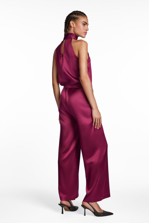 DARK MAGENTA JUMP SUIT - Image 4
