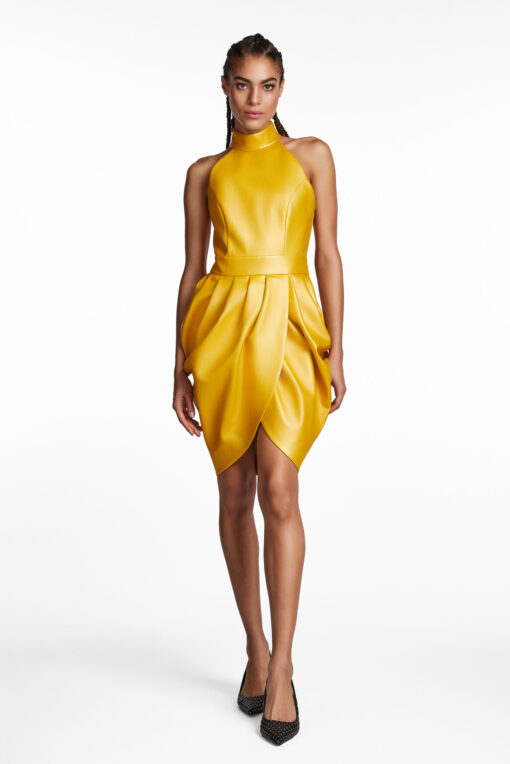 GOLDEN HONEY COCKTAIL DRESS - Image 3