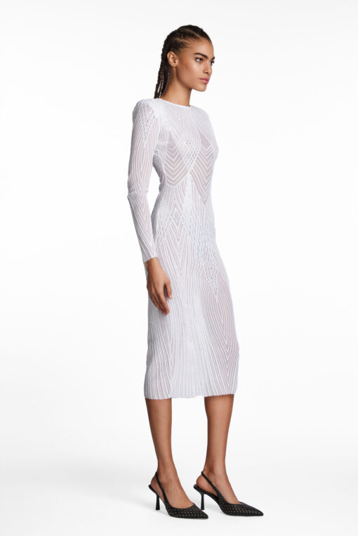 CRYSTAL WHITE DRESS - Image 4
