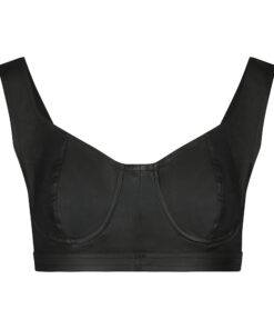 BLACK BRA TOP