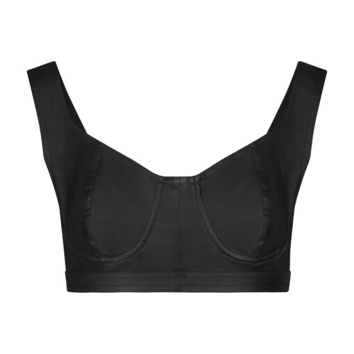BLACK BRA TOP