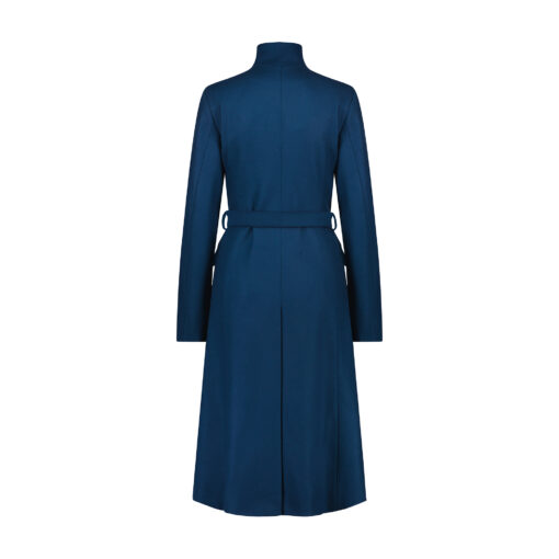 TEAL TAILORED WOOL COAT - Image 5