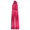 This timeless jumpsuit is characterised by an opulent and vibrant hot pink color. Visit the shop by Monique Singh.
