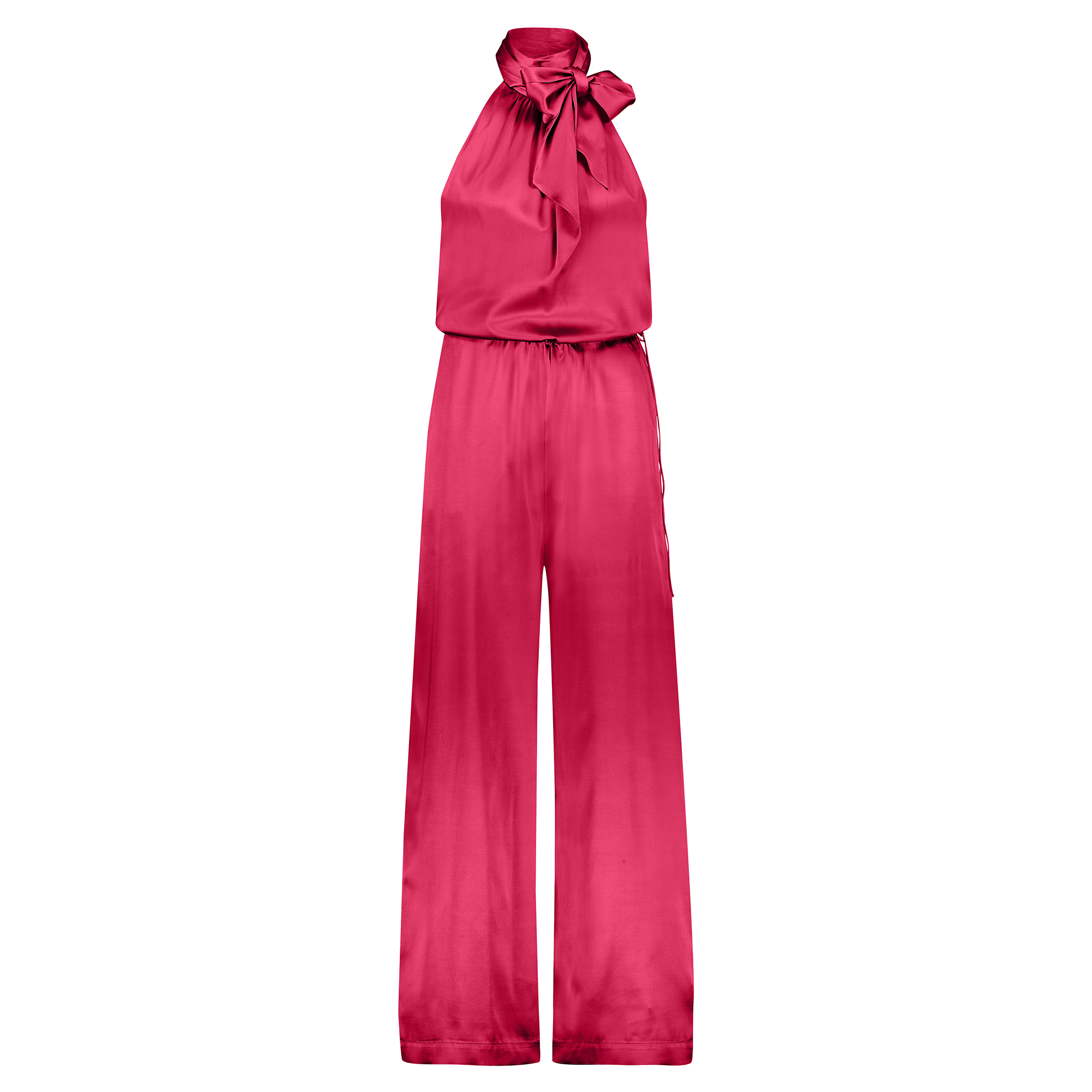 Opulence Hot Pink Jump Suit Monique Singh