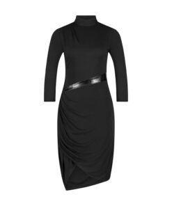 long dress-black_FRONT
