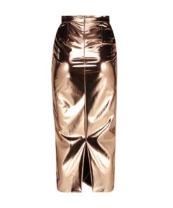 metal tube skirt-bronze_BACK