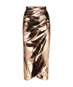 metal tube skirt-bronze_FRONT